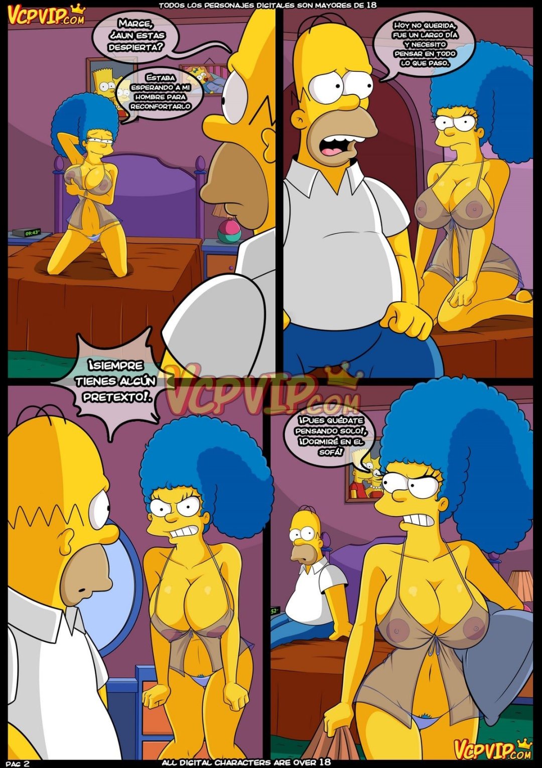 Comic Porno Simpsons - Mama (#3)