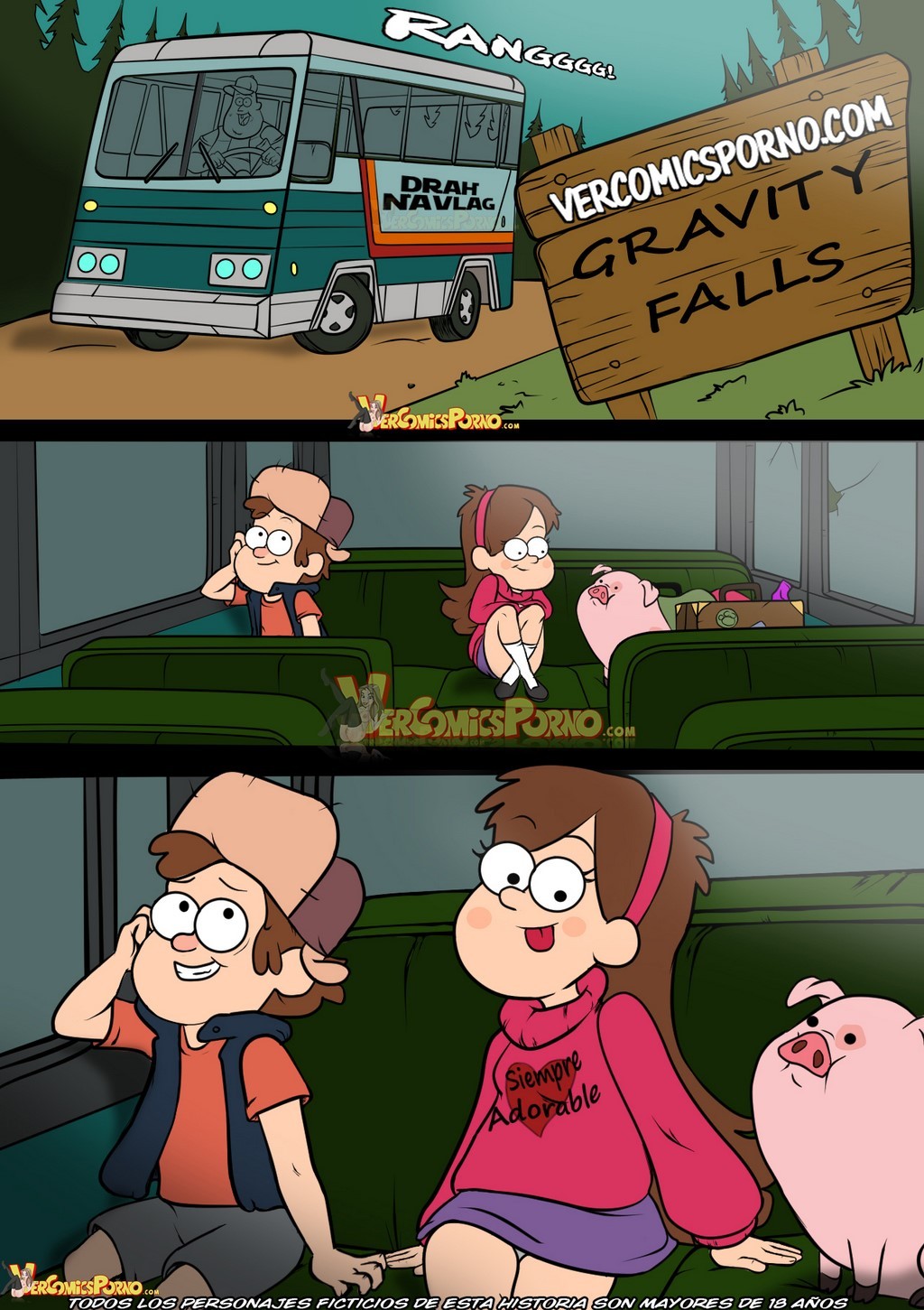 Comic Porno Un Verano De Placer 1 - Gravity Falls (#2)