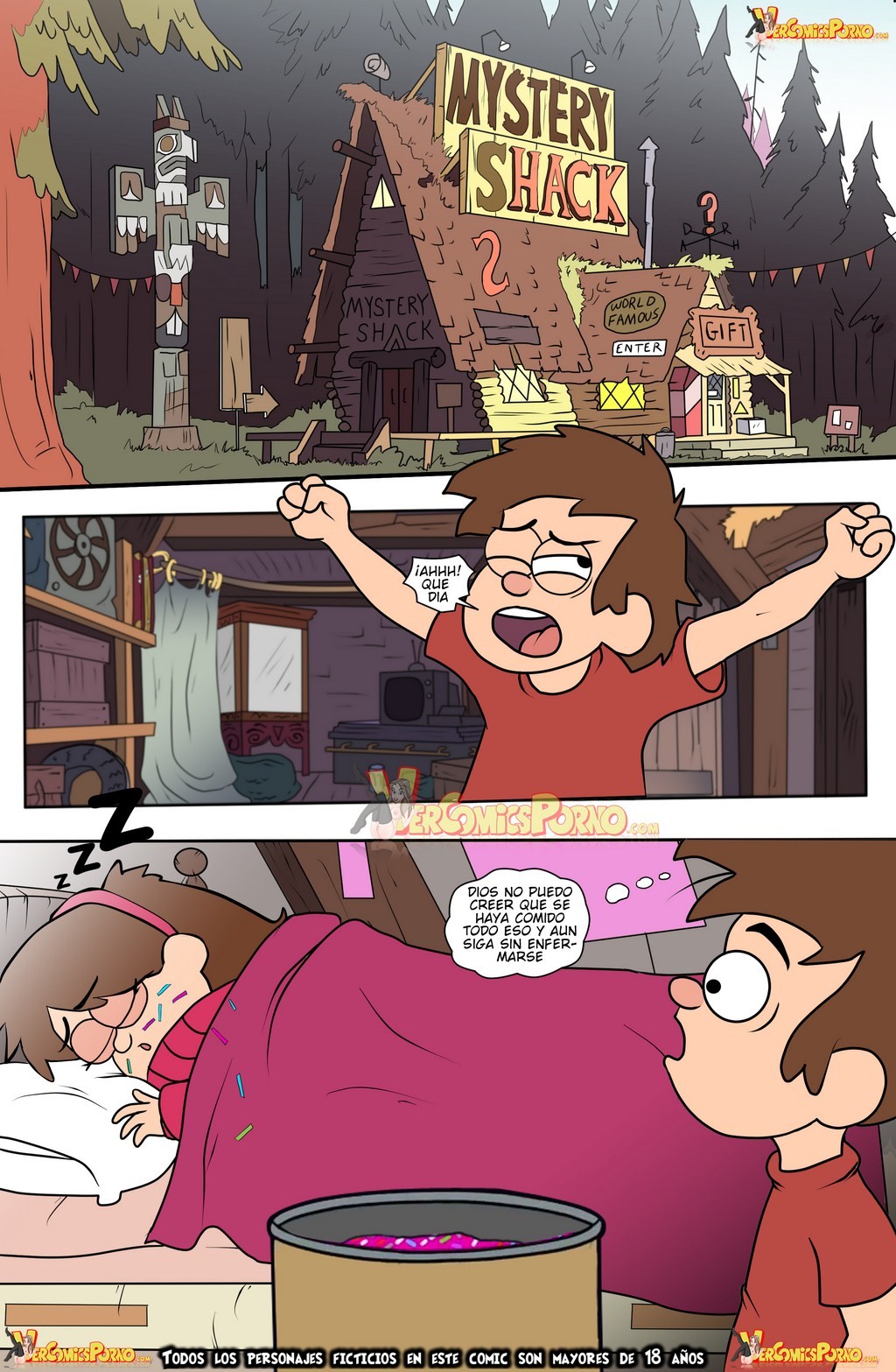 Comic Porno Un Verano De Placer 2 - Gravity Falls (#2)