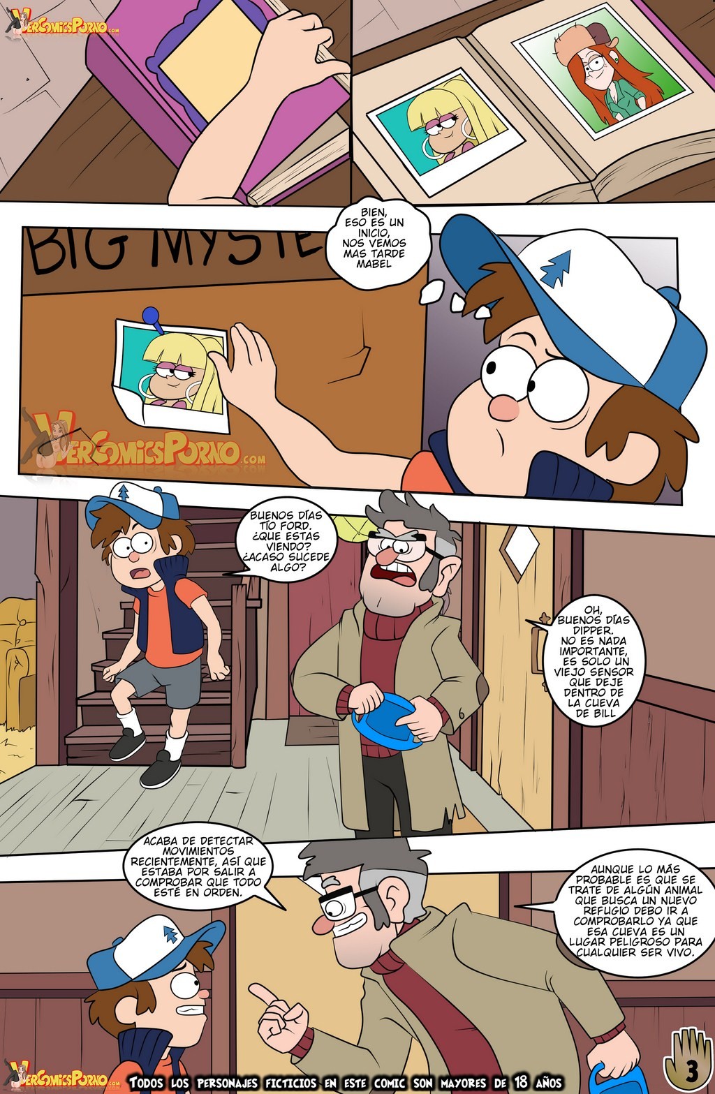 Comic Porno Un Verano De Placer 2 - Gravity Falls (#4)