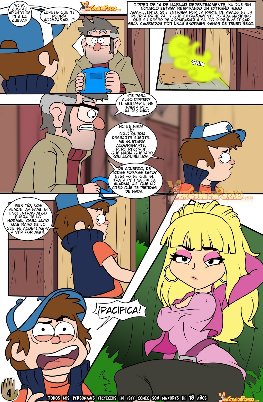 Comic Porno Un Verano De Placer 2 - Gravity Falls (#5)