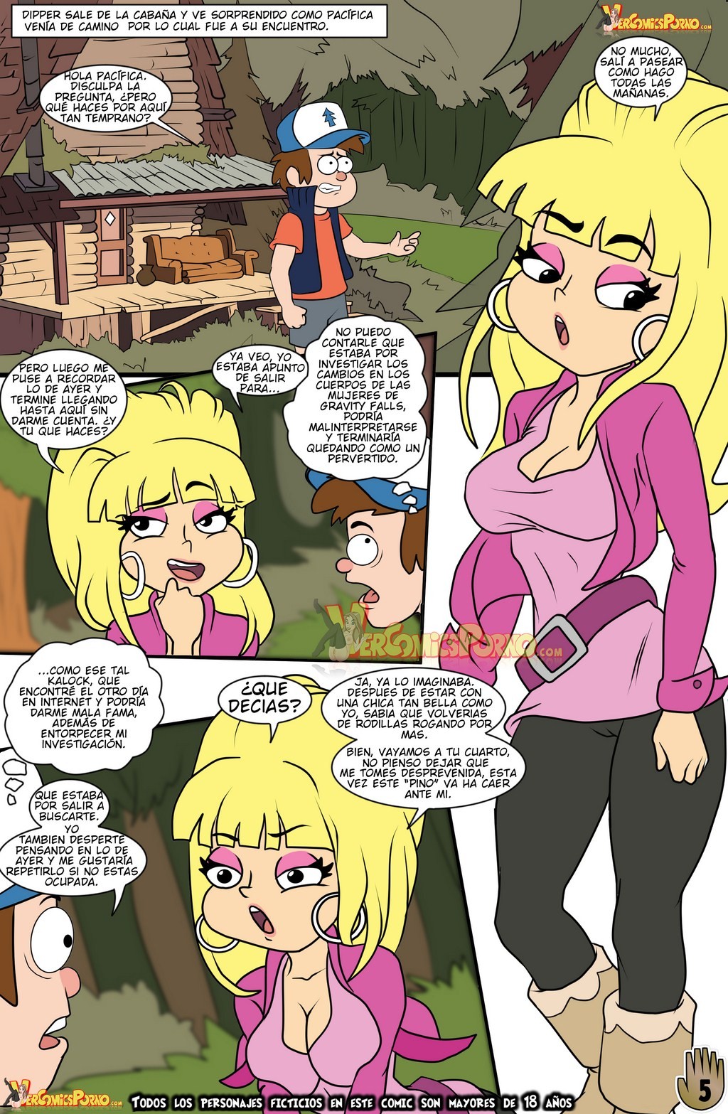 Comic Porno Un Verano De Placer 2 - Gravity Falls (#6)
