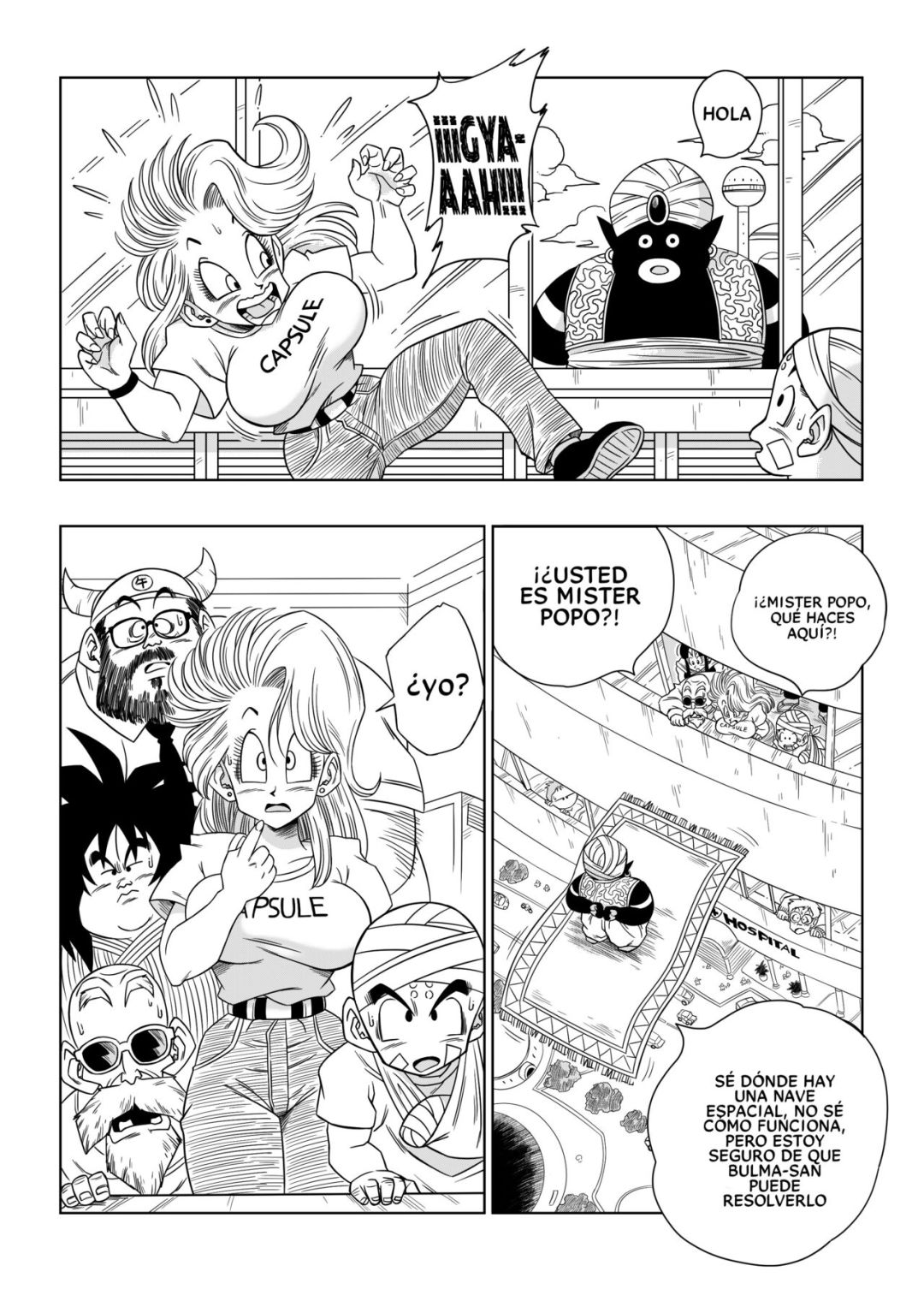 Comic Porno Bulma Conoce A Mister Popo - Yamamoto (#3)
