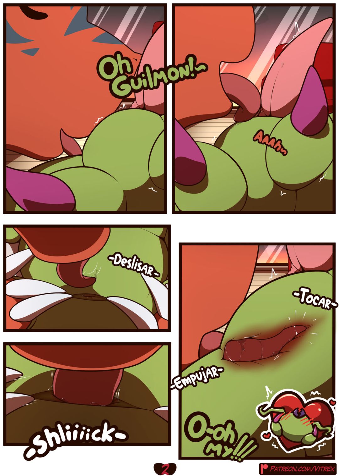 Comic Porno Love Trap - Vitrex (#3)
