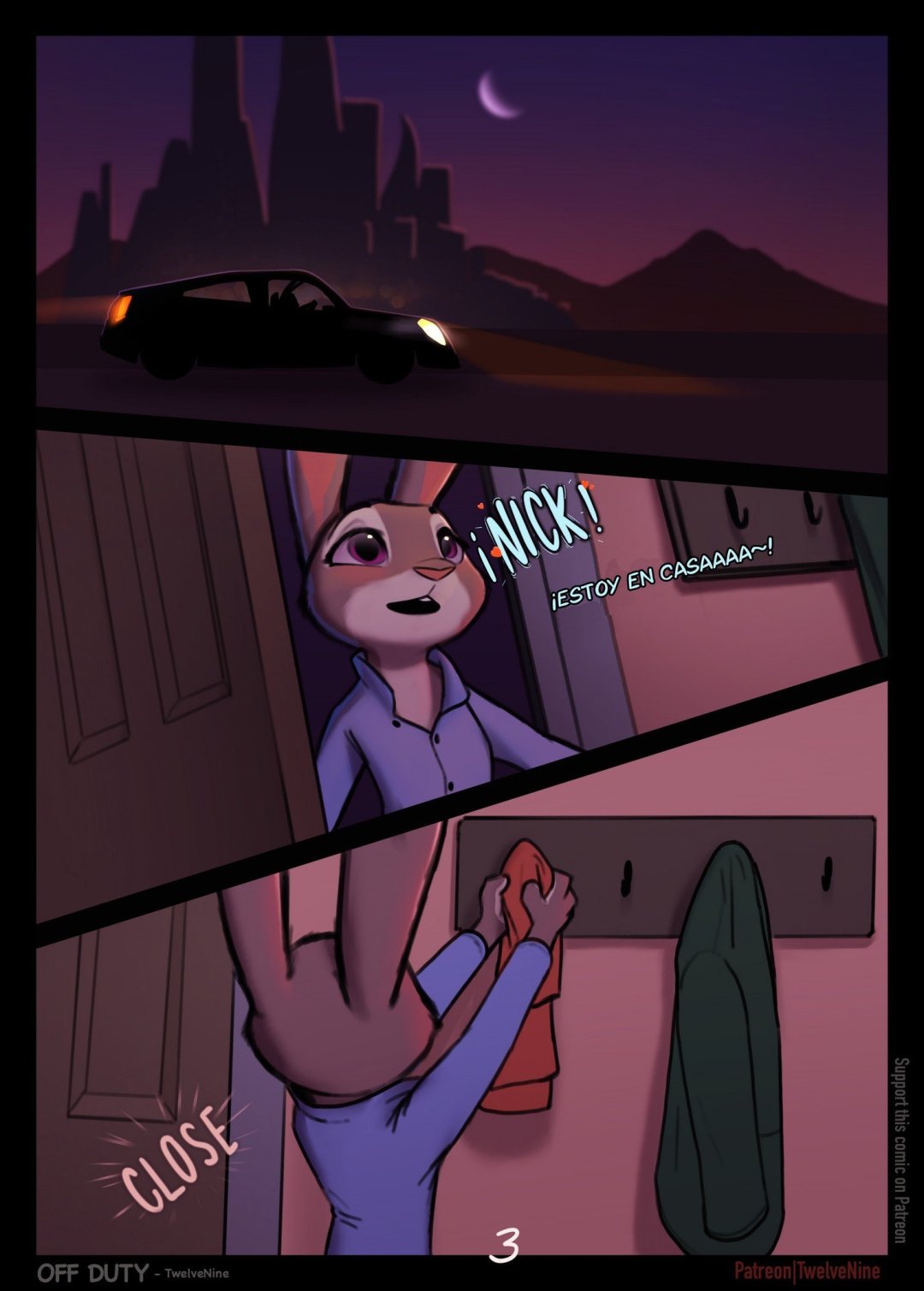 Comic Porno Off Duty - TwelveNine (#4)