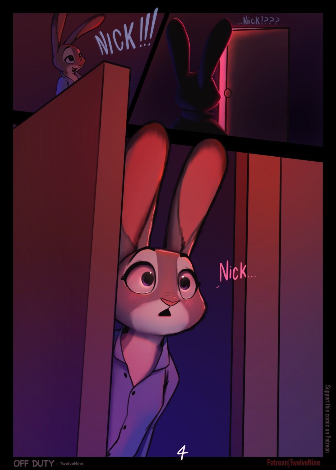 Comic Porno Off Duty - TwelveNine (#5)