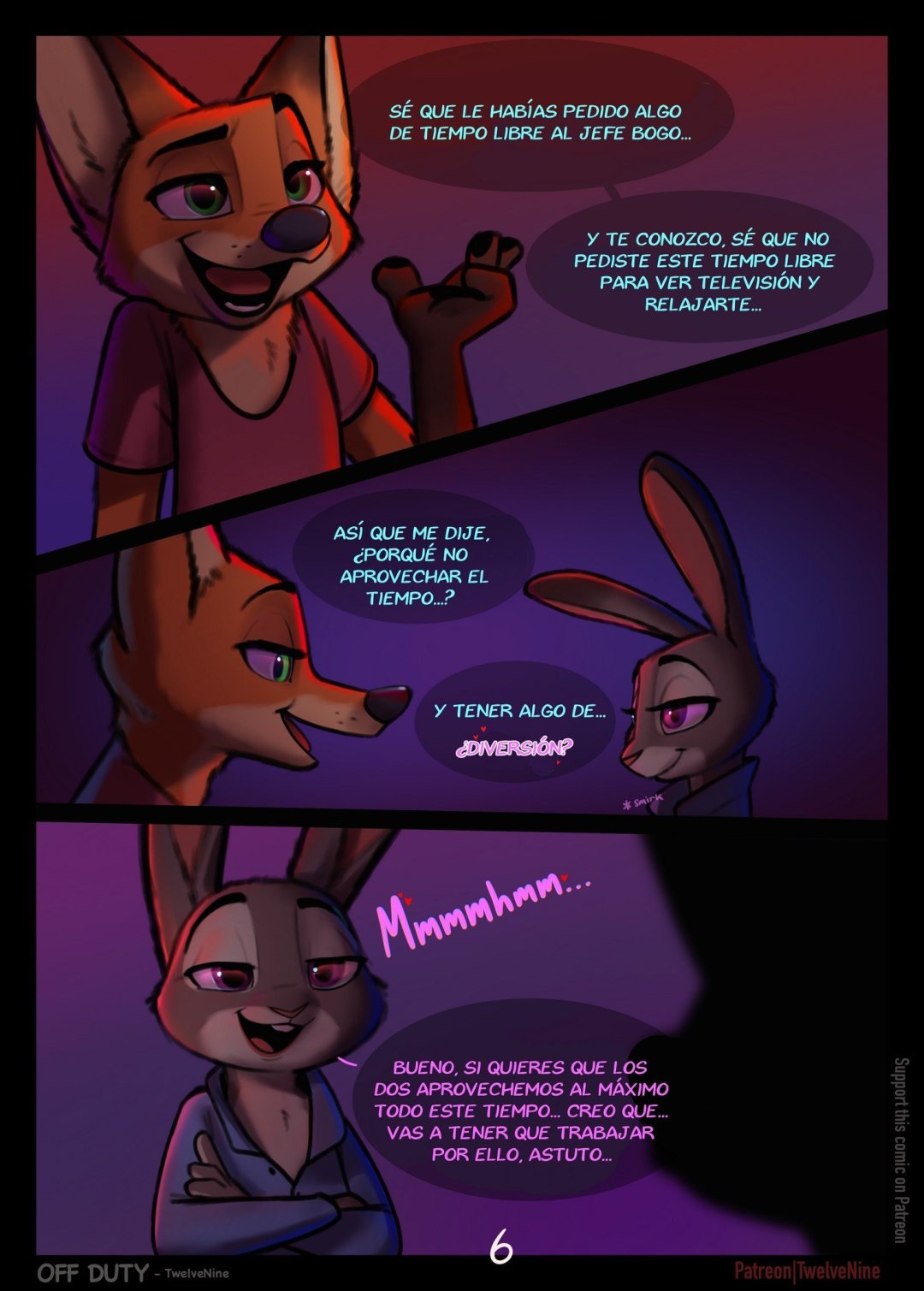 Comic Porno Off Duty - TwelveNine (#7)