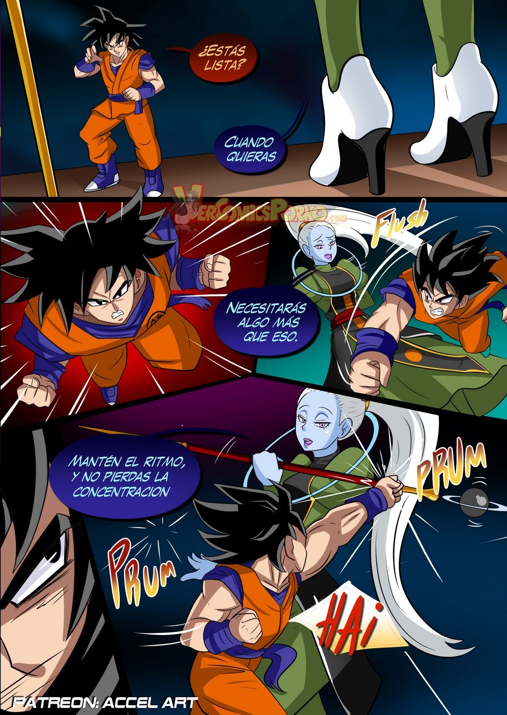 Comic Porno DB Super - Entrenamiento Especial (#4)