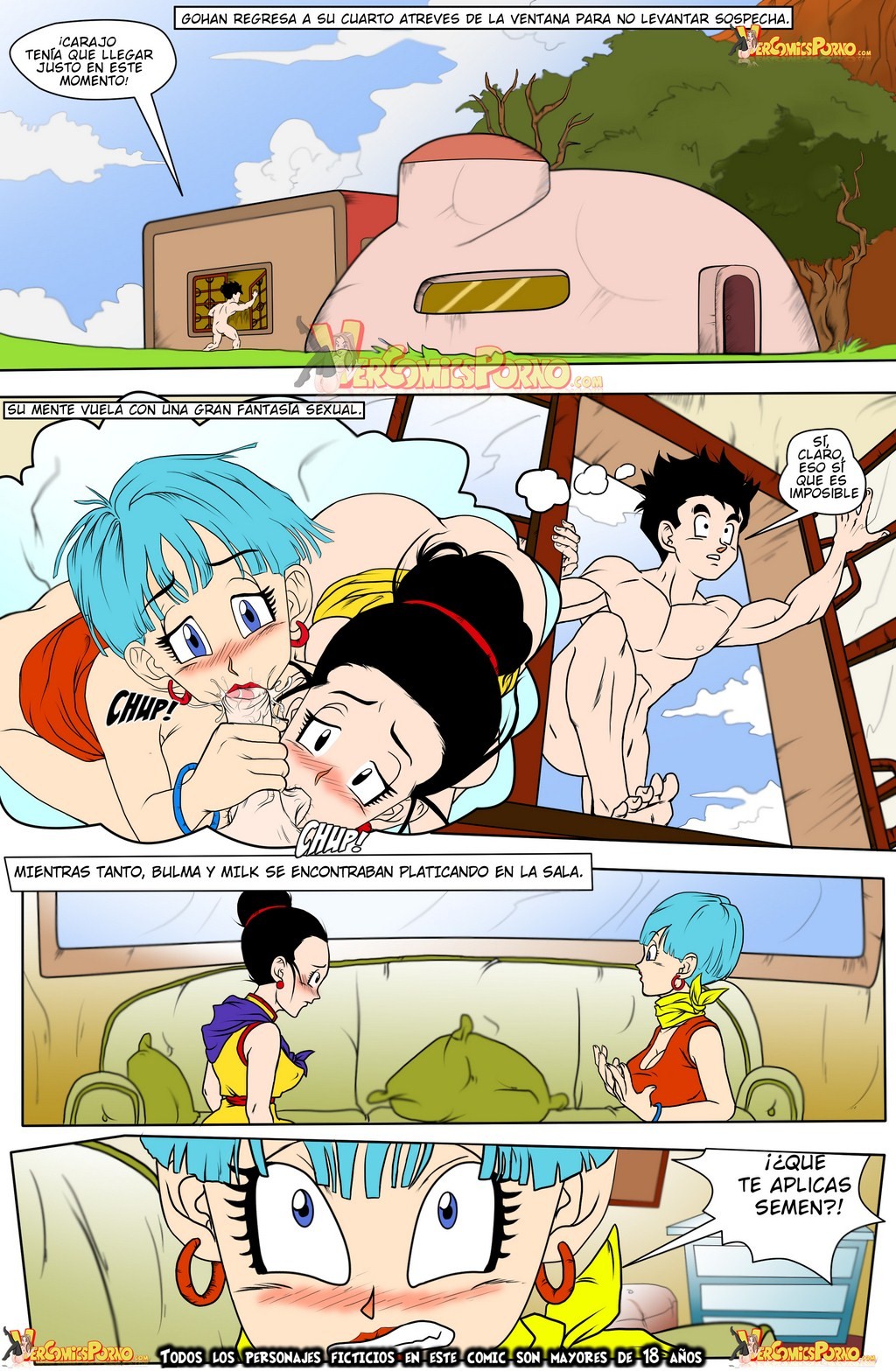 Comic Porno Dragon Ball Z - Milky Milk 2 (#2)
