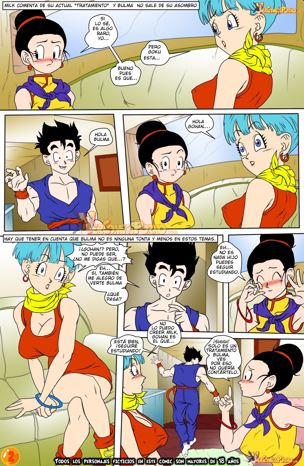 Comic Porno Dragon Ball Z - Milky Milk 2 (#3)