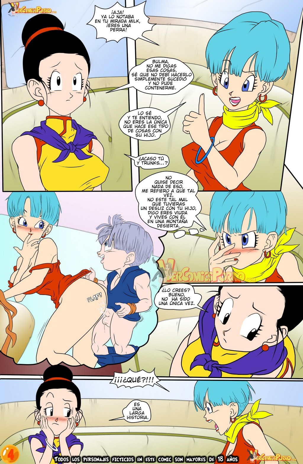 Comic Porno Dragon Ball Z - Milky Milk 2 (#5)