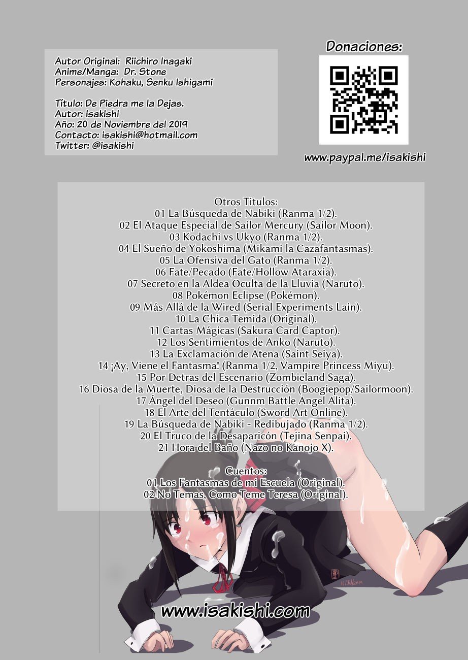 Comic Porno de 22 De Piedra Me La Dejas - Isakishi (#8)