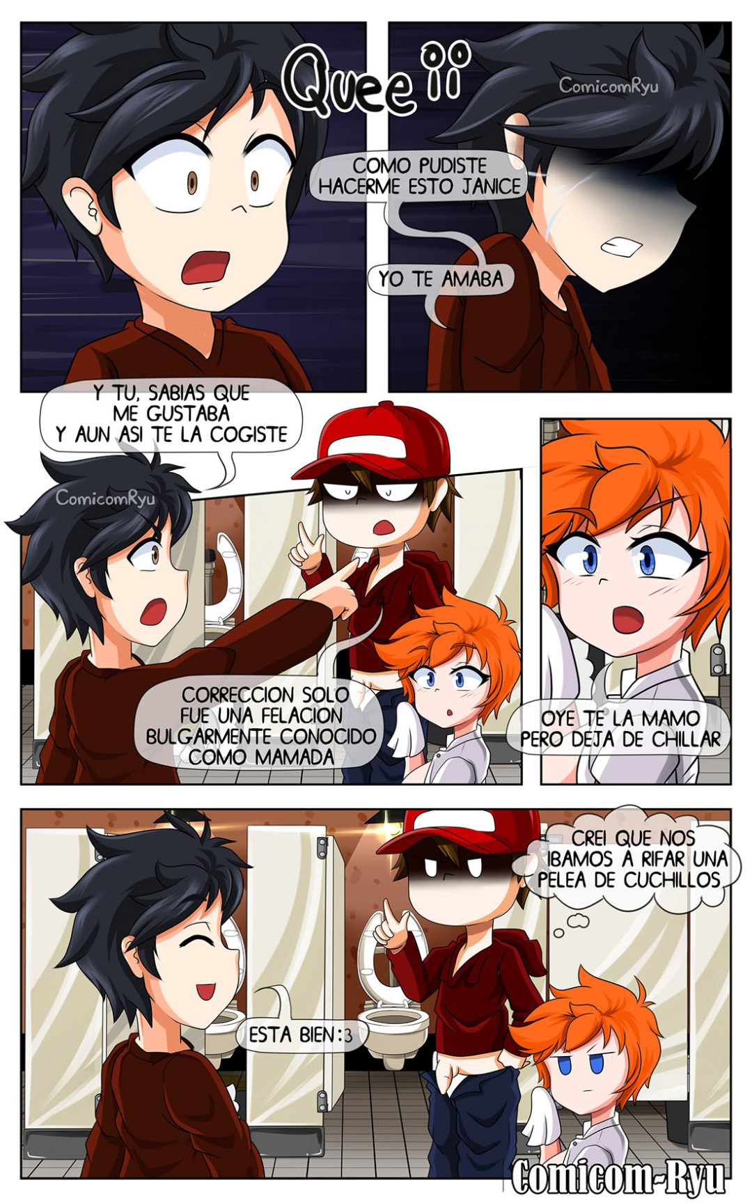 Comic Porno Janice En El Bano - Comicom-Ryu (#6)