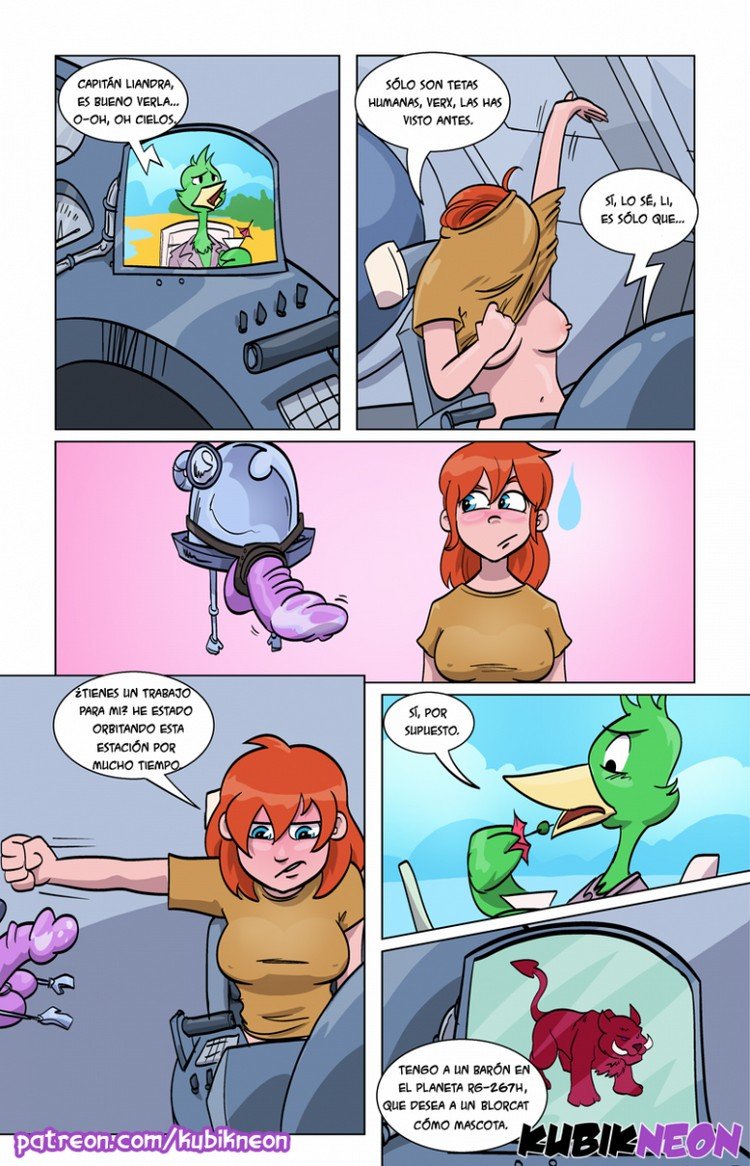 Comic Porno Liandra - Intergalactic Bounty Hunter (#6)