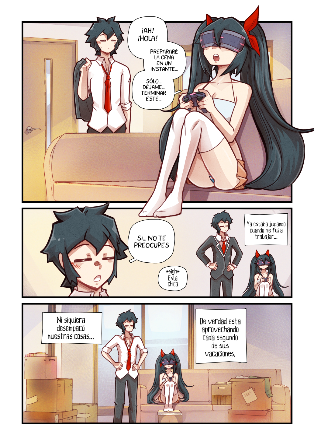 Comic Porno Our Home - Mr.E (#4)