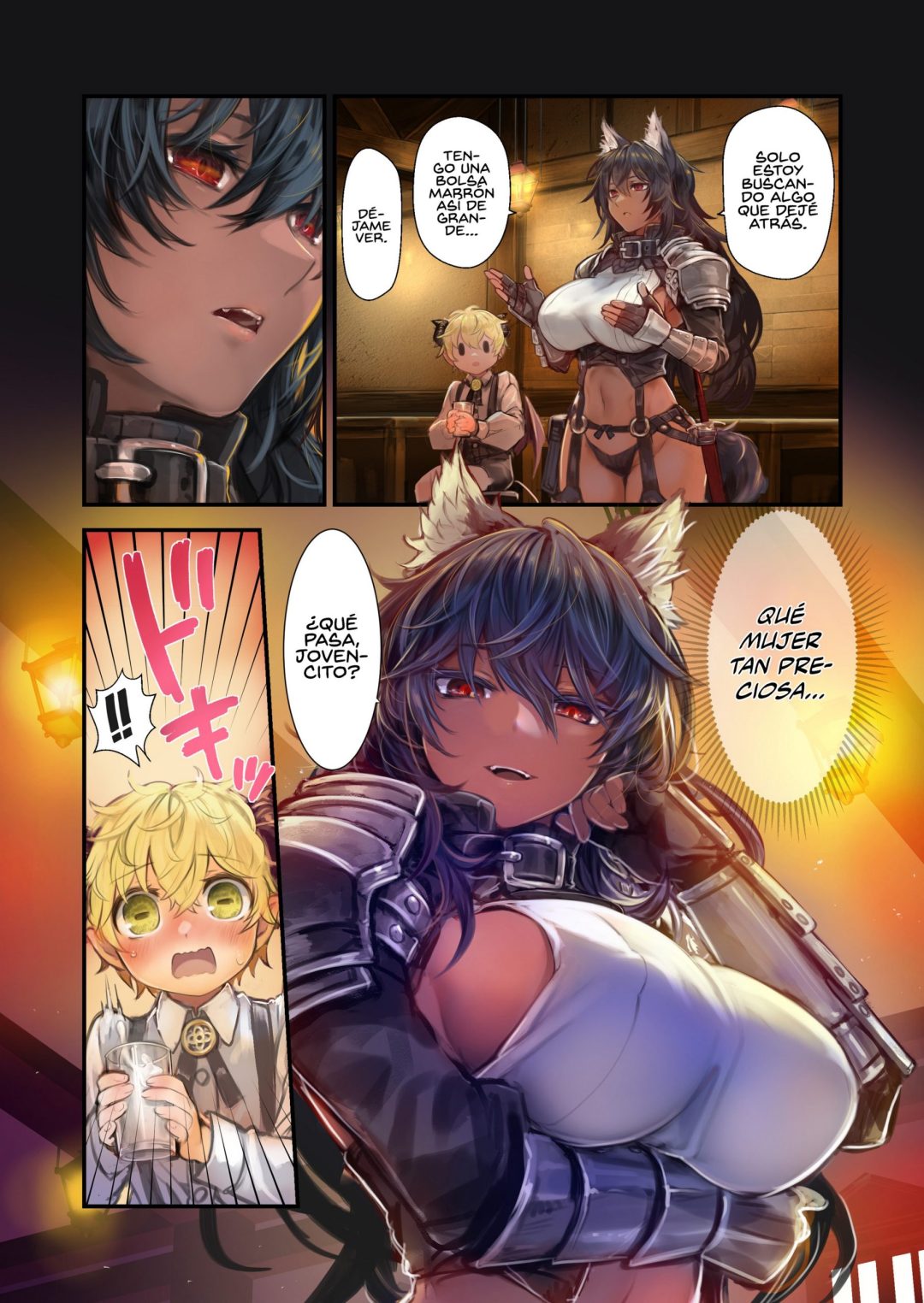 Comic Porno Shota Inma Ga Oneesan-Tachi Ni Hasamareru Banashi (#7)