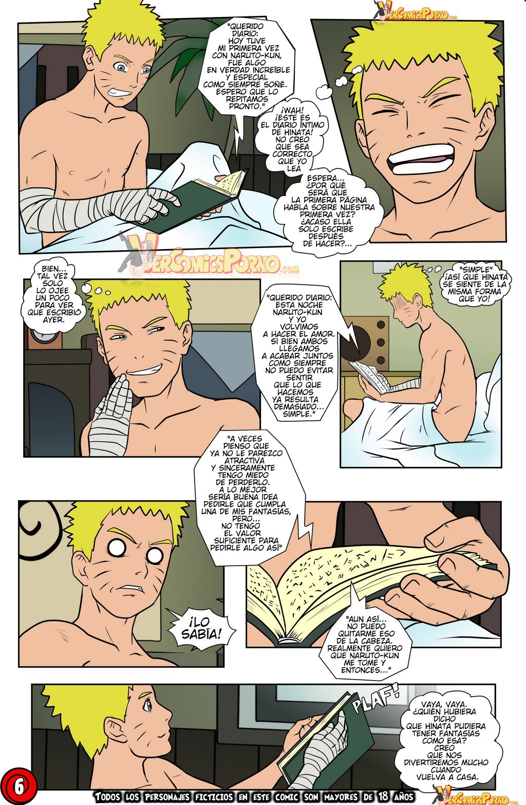 Comic Porno El Diario De Hinata - Naruto (#7)