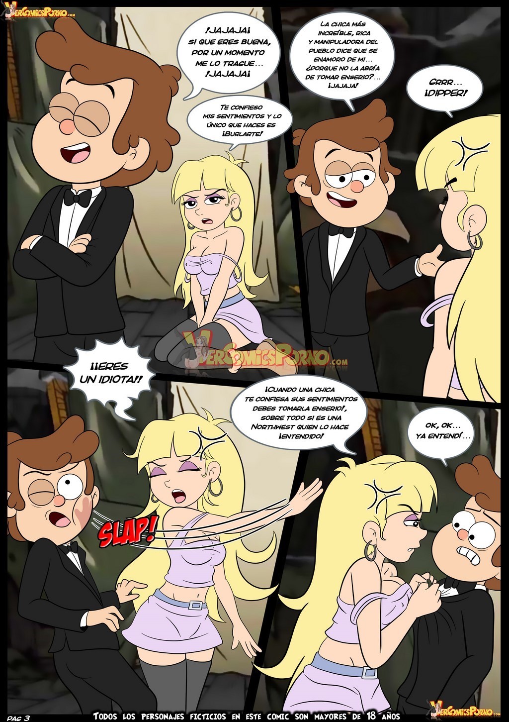 Comic Porno Gravity Fucks (#4)