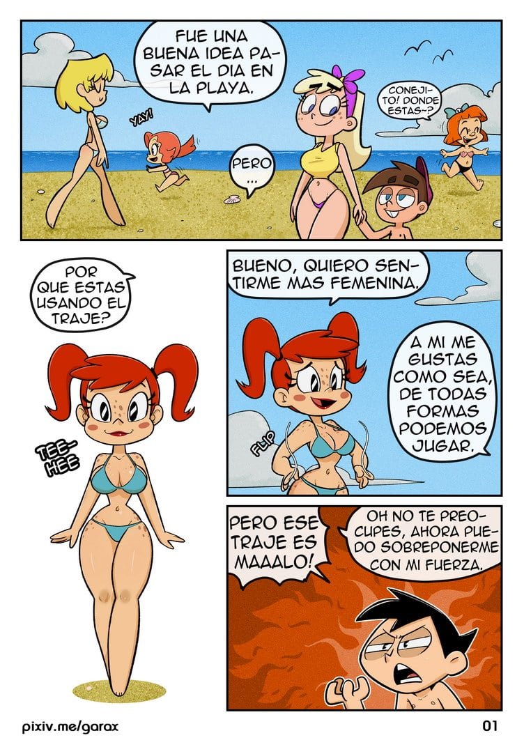 Comic Porno XJ-9each - Garabatoz (#2)