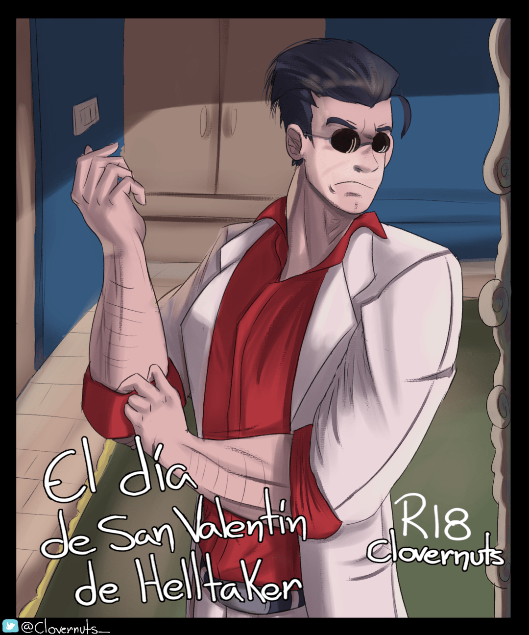 Comic Porno de El Dia De San Valentin De Helltaker - Clovernuts (#1)