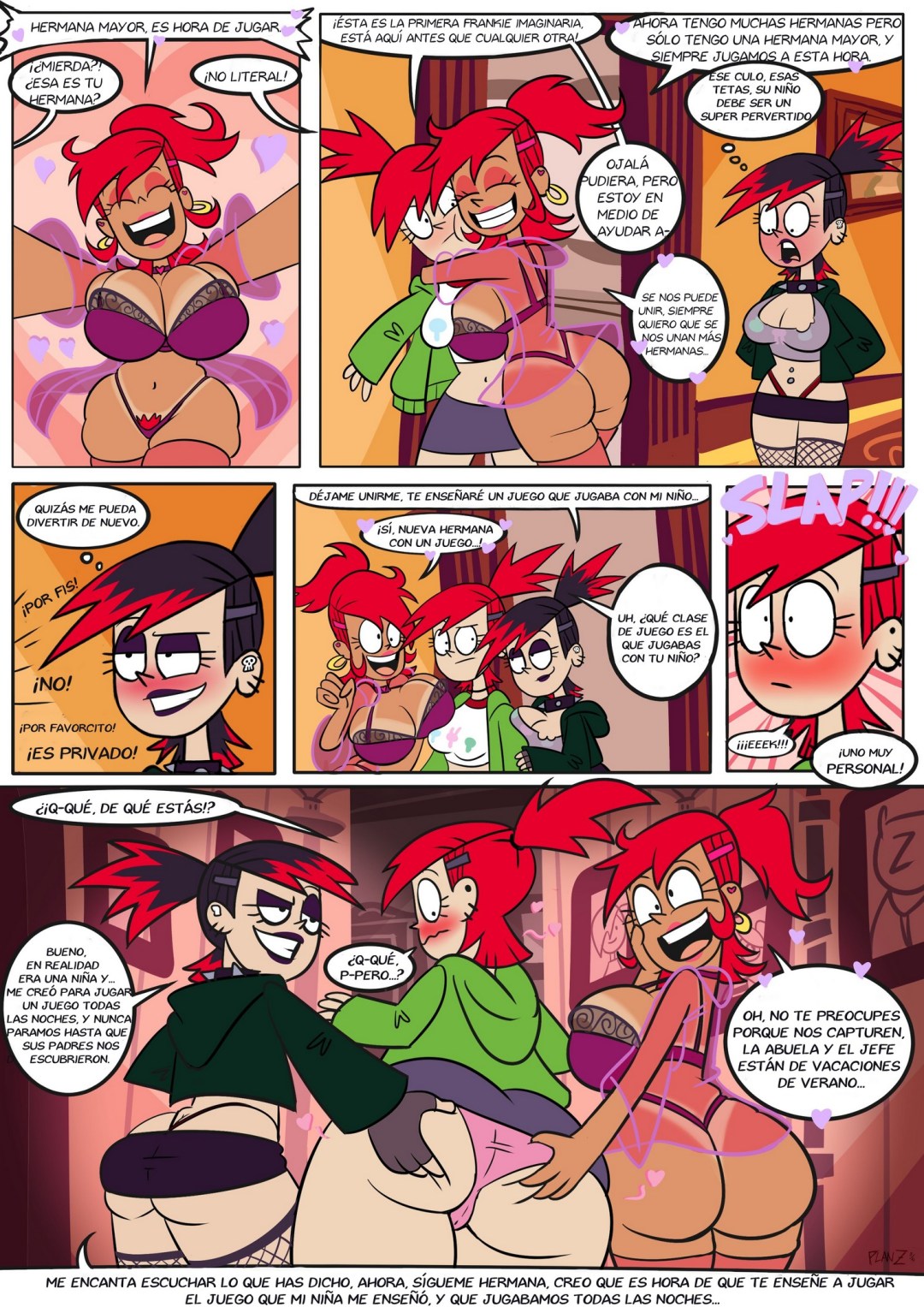 Comic Porno FrankieJam - PlanZ34 (#4)