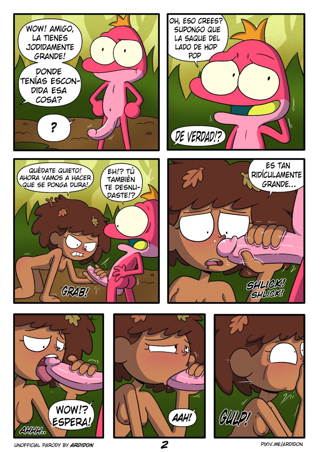 Comic Porno Instintos De Rana - Ardidon (#3)