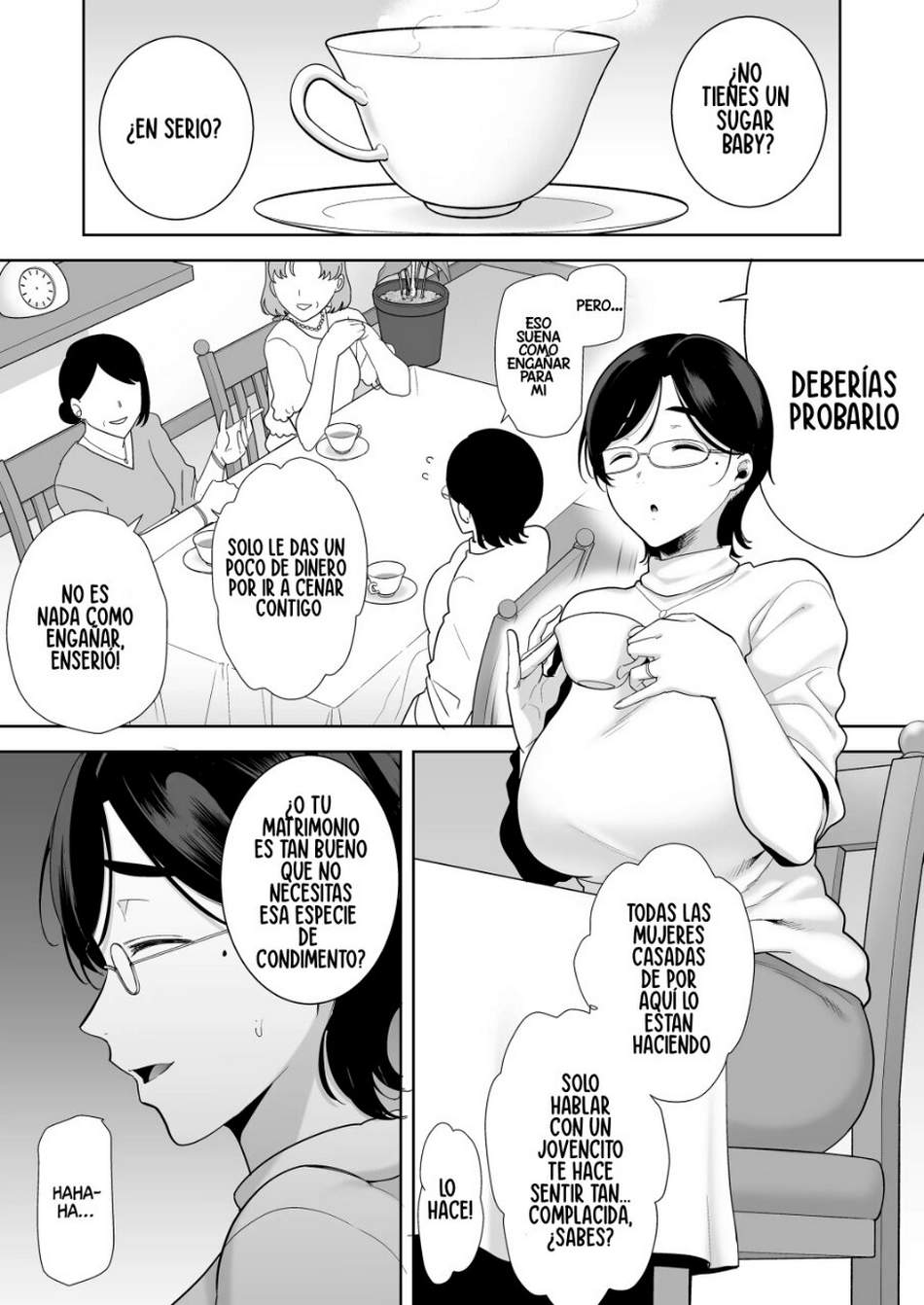 Comic Porno Sugar Mommy Shiori (#2)