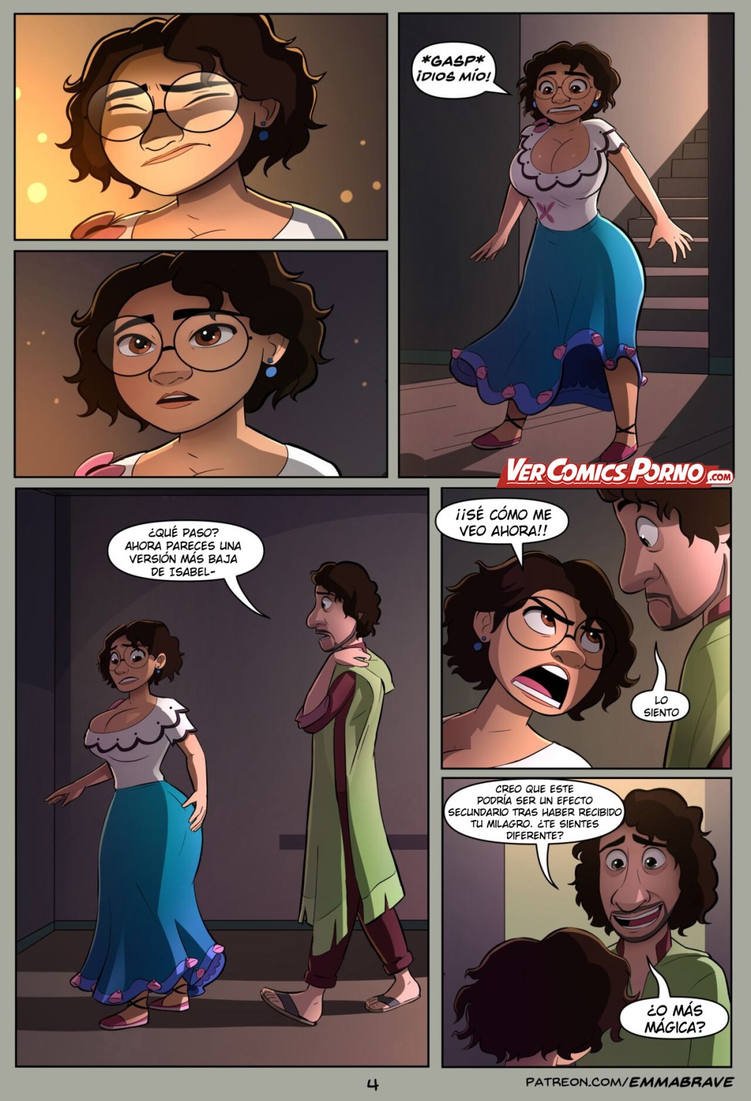 Comic Porno Encanto 18+ - EmmaBrave (#4)