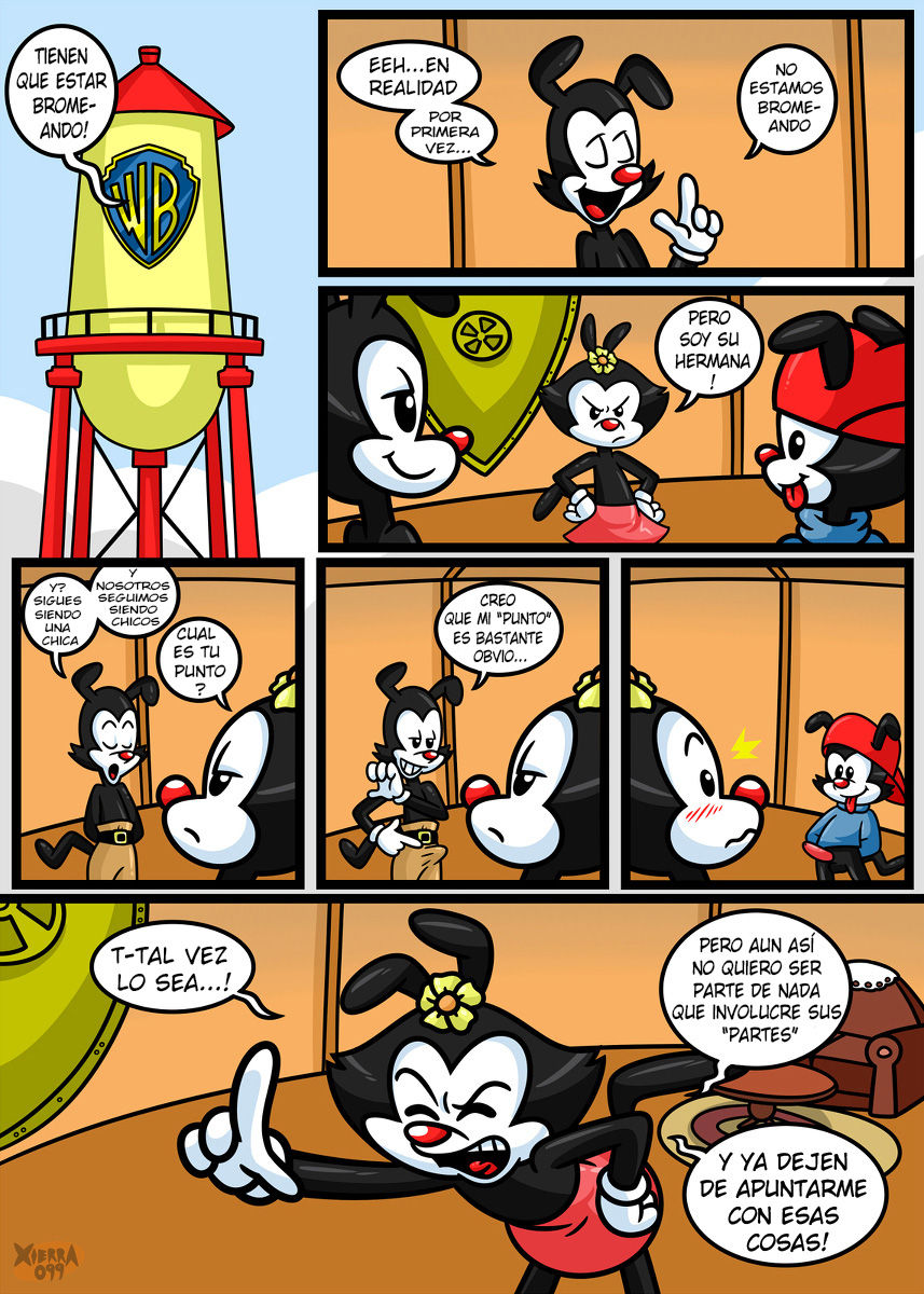 Comic Porno Los Hermanos Warner & Su Hermana Dot - Xierra099 (#2)