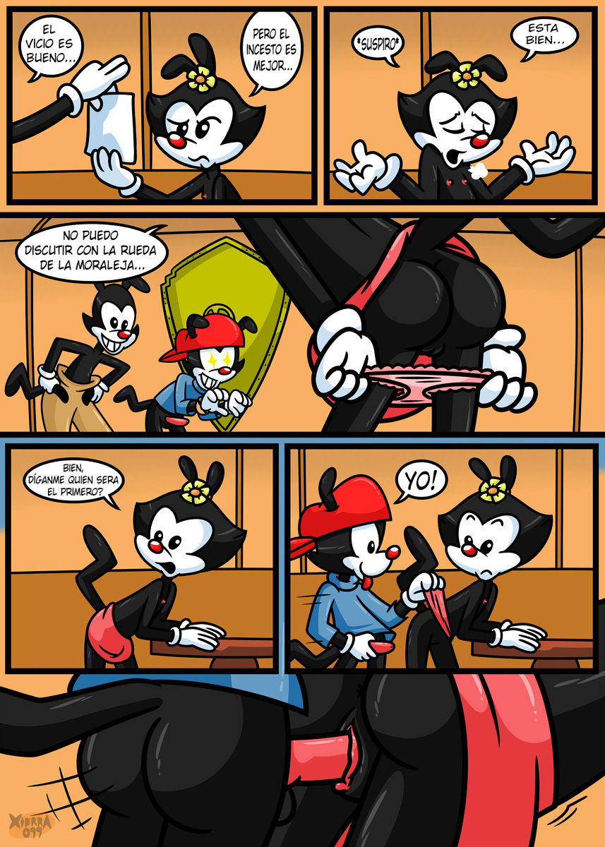 Comic Porno Los Hermanos Warner & Su Hermana Dot - Xierra099 (#4)