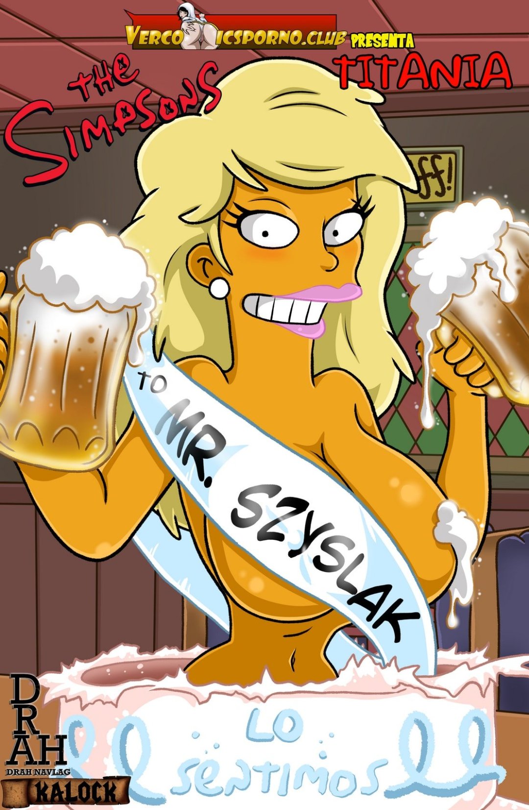 Comic Porno de The Simpsons Titania (#1)