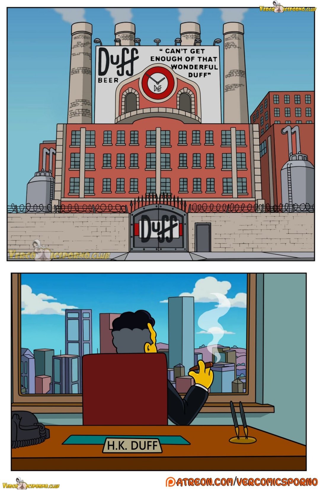 Comic Porno The Simpsons Titania (#2)