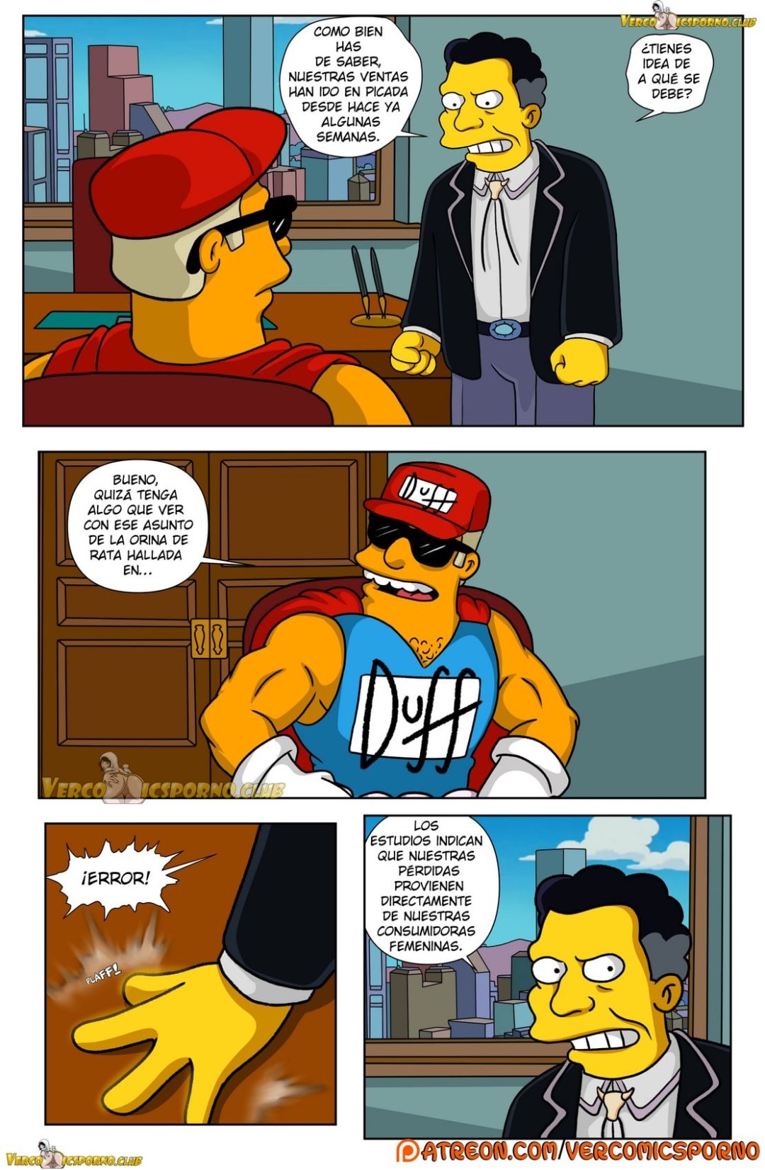Comic Porno The Simpsons Titania (#4)
