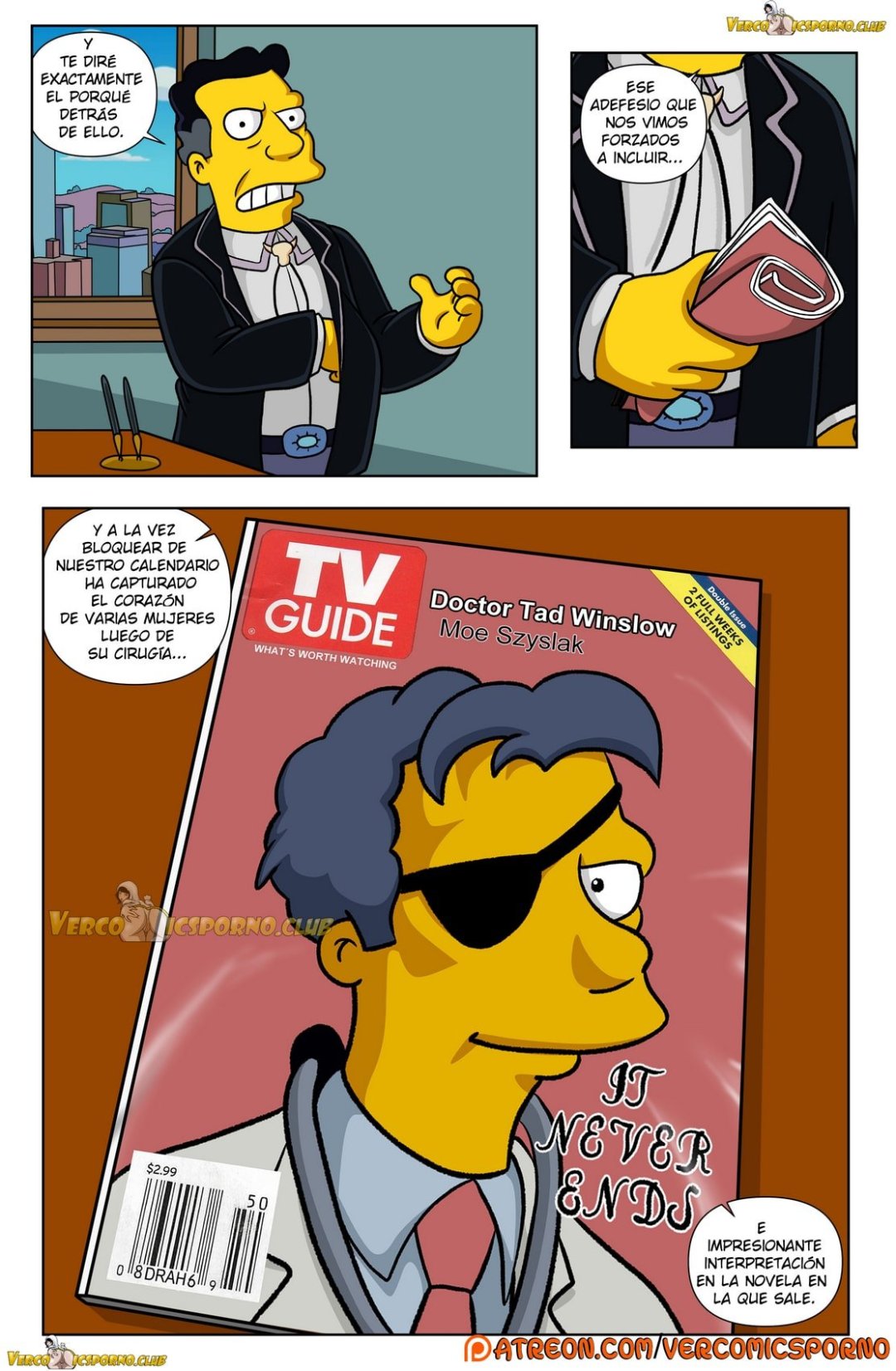 Comic Porno The Simpsons Titania (#5)
