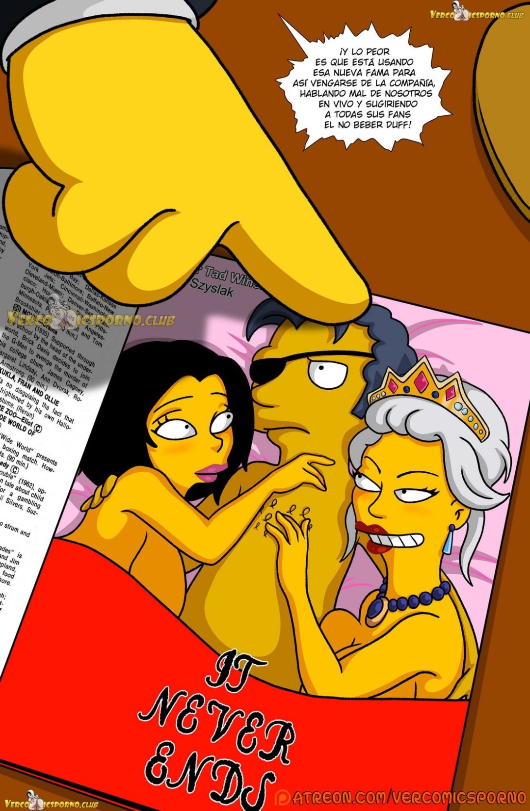 Comic Porno The Simpsons Titania (#6)