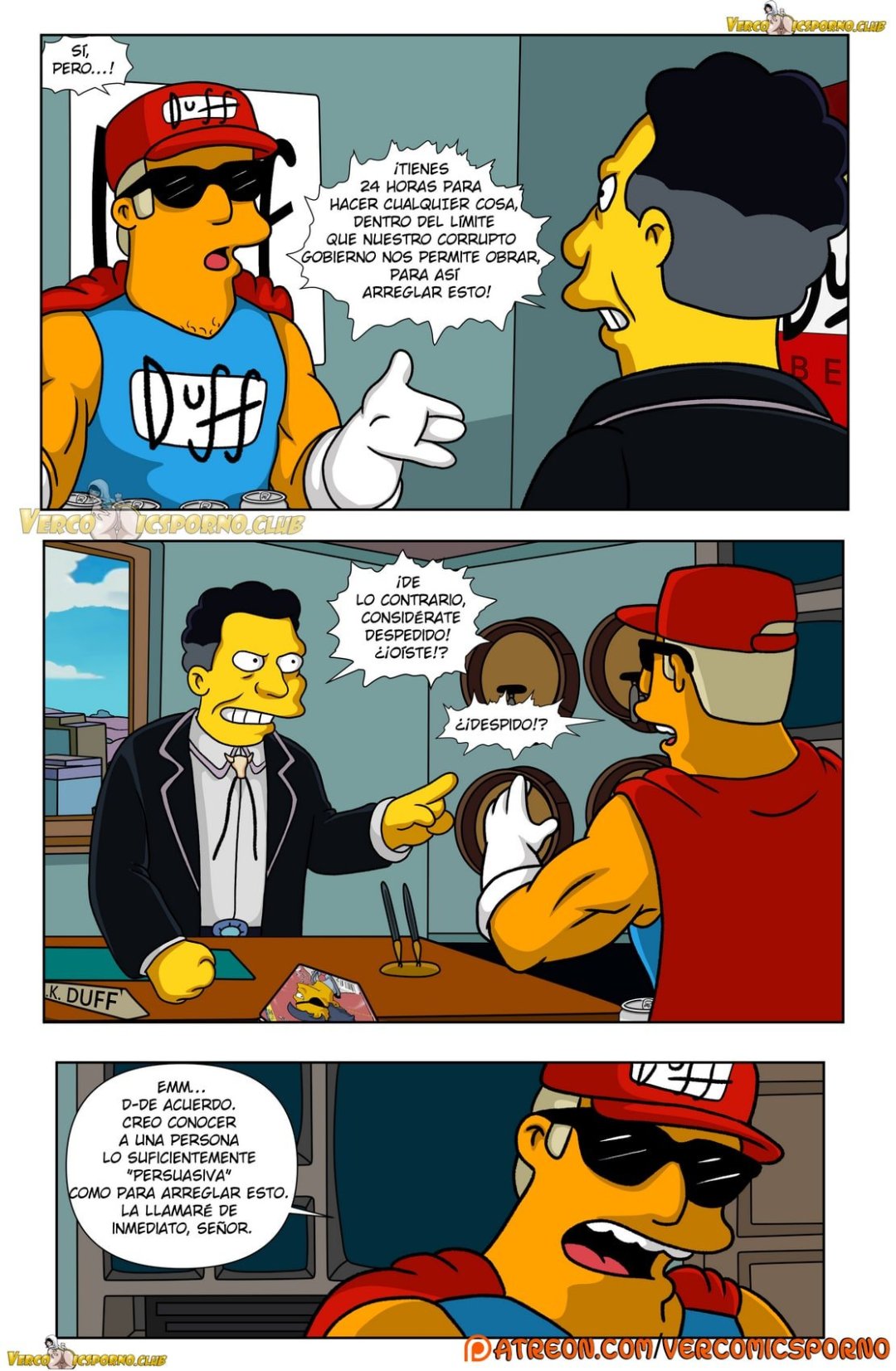 Comic Porno de The Simpsons Titania (#8)