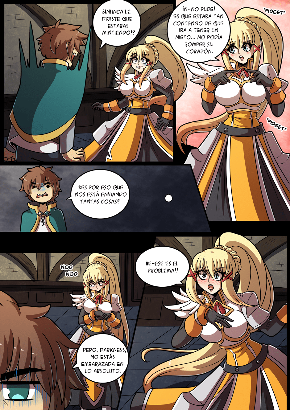 Comic Porno Konosubass - Darkness Quest! (#5)