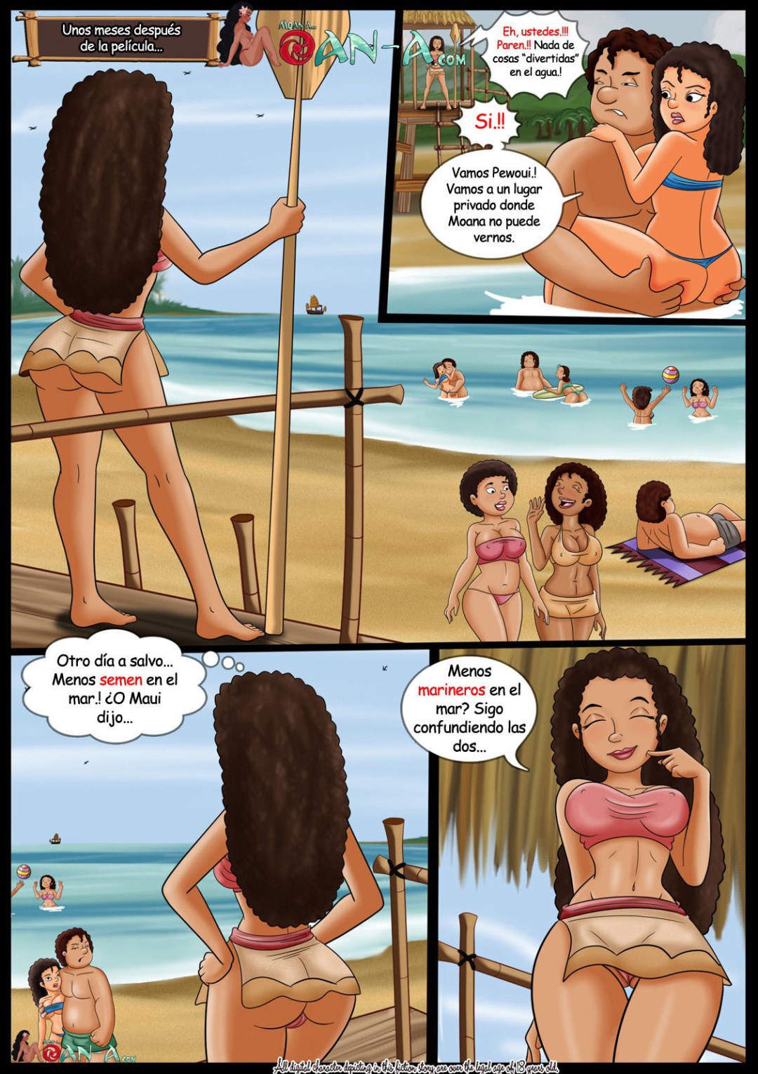 Comic Porno de Moan-A Return 1 (#1)