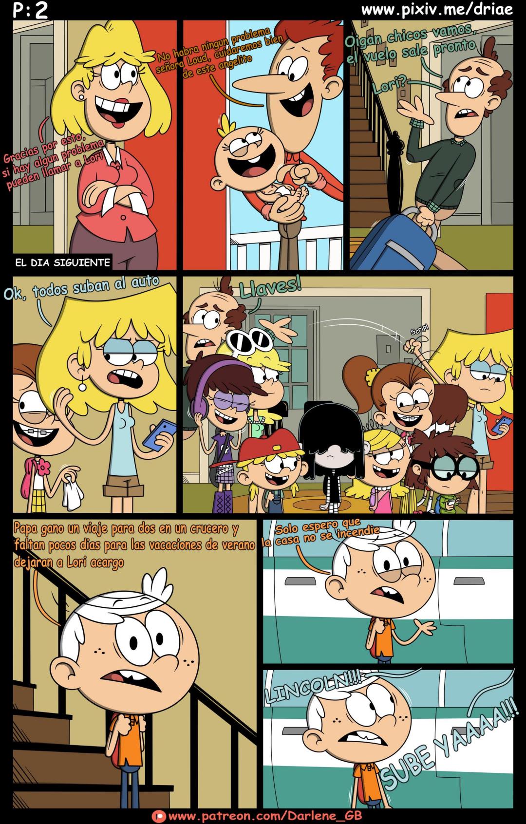 Comic Porno The Loud Timeline - Darlene (#3)