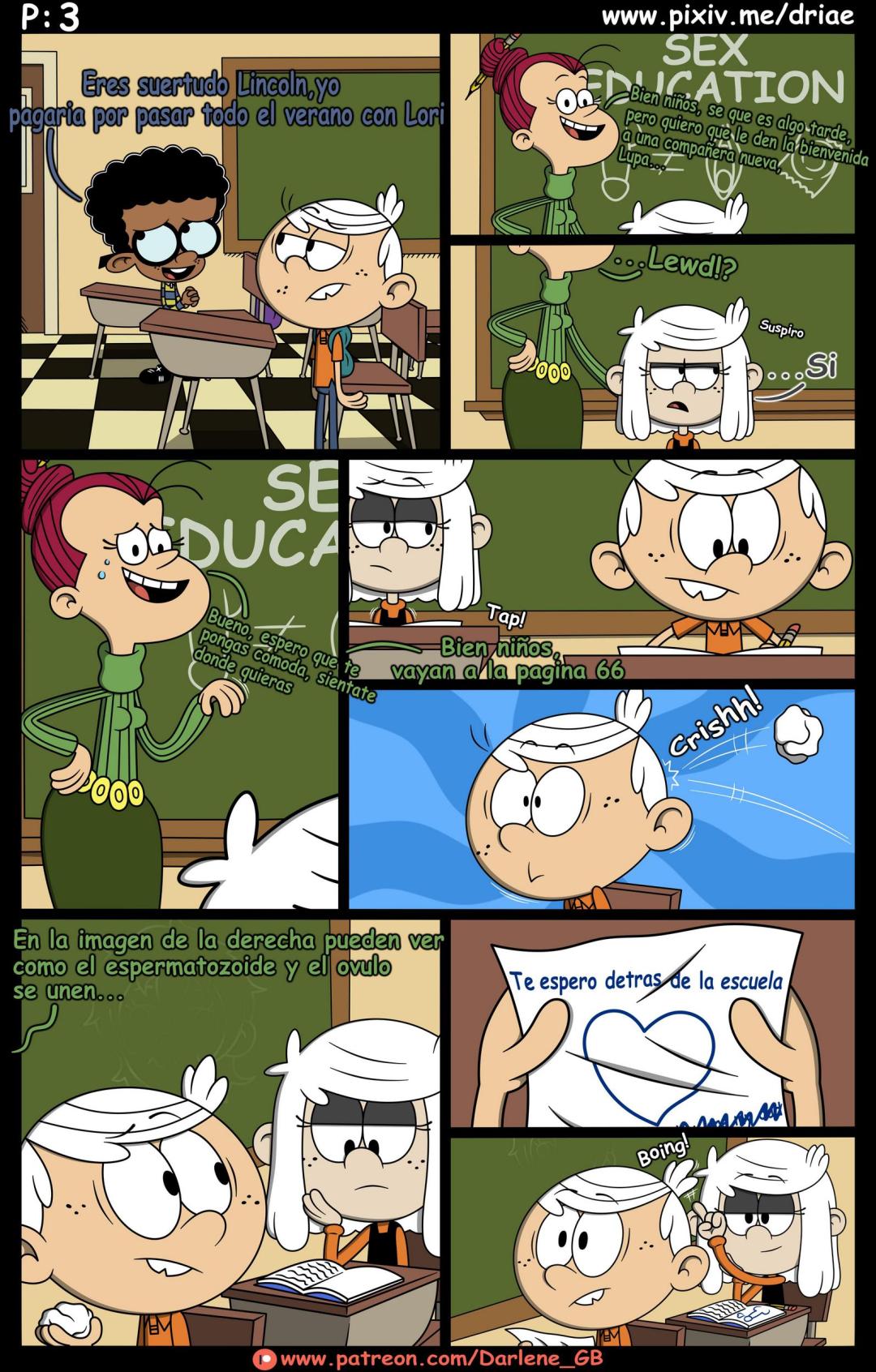 Comic Porno The Loud Timeline - Darlene (#4)