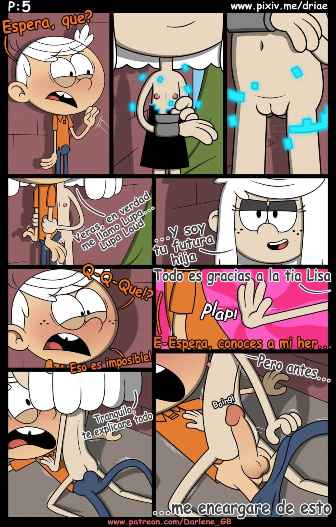 Comic Porno The Loud Timeline - Darlene (#6)