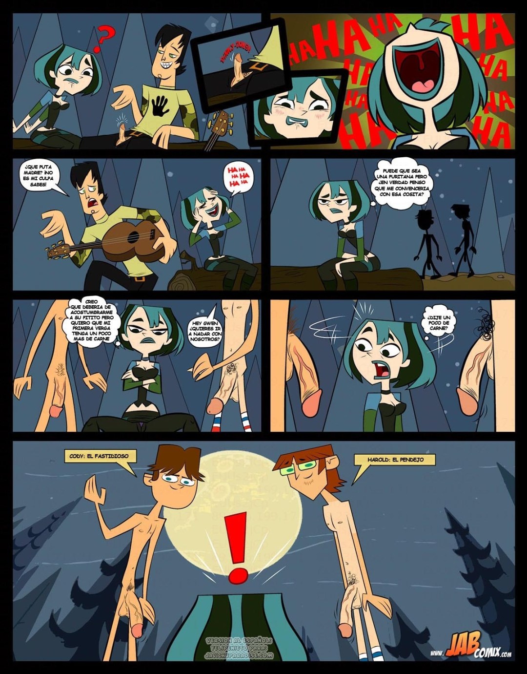 Comic Porno Total Fucking Drama (#3)