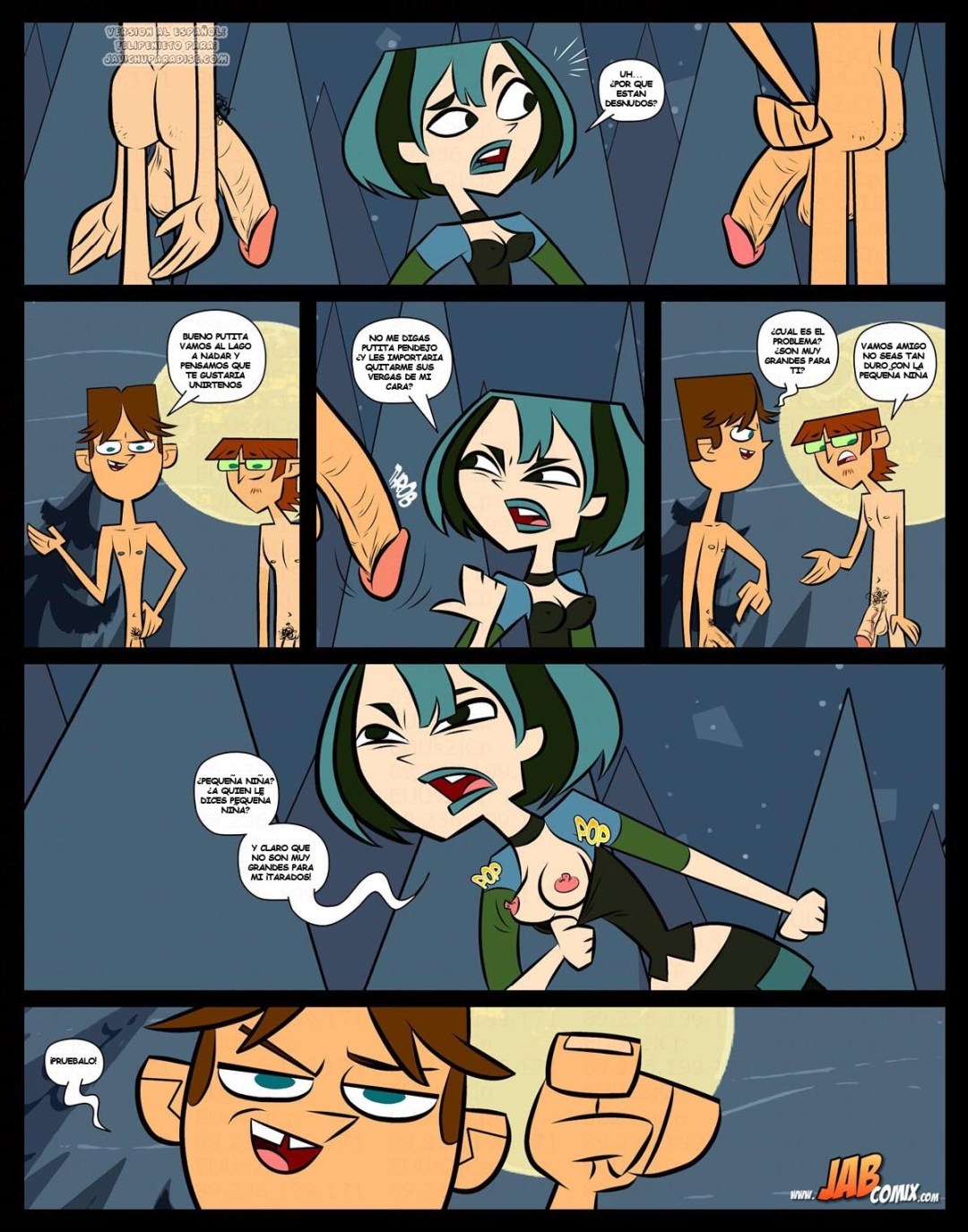 Comic Porno Total Fucking Drama (#4)