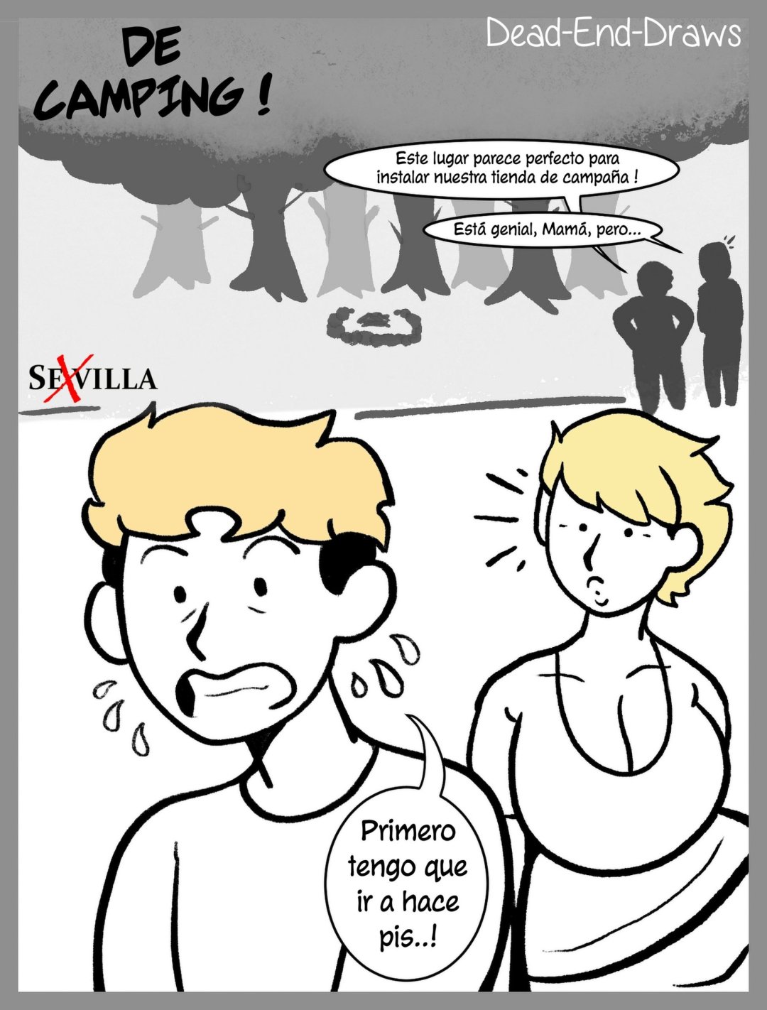 Comic Porno De Camping A La Graduacion (#2)