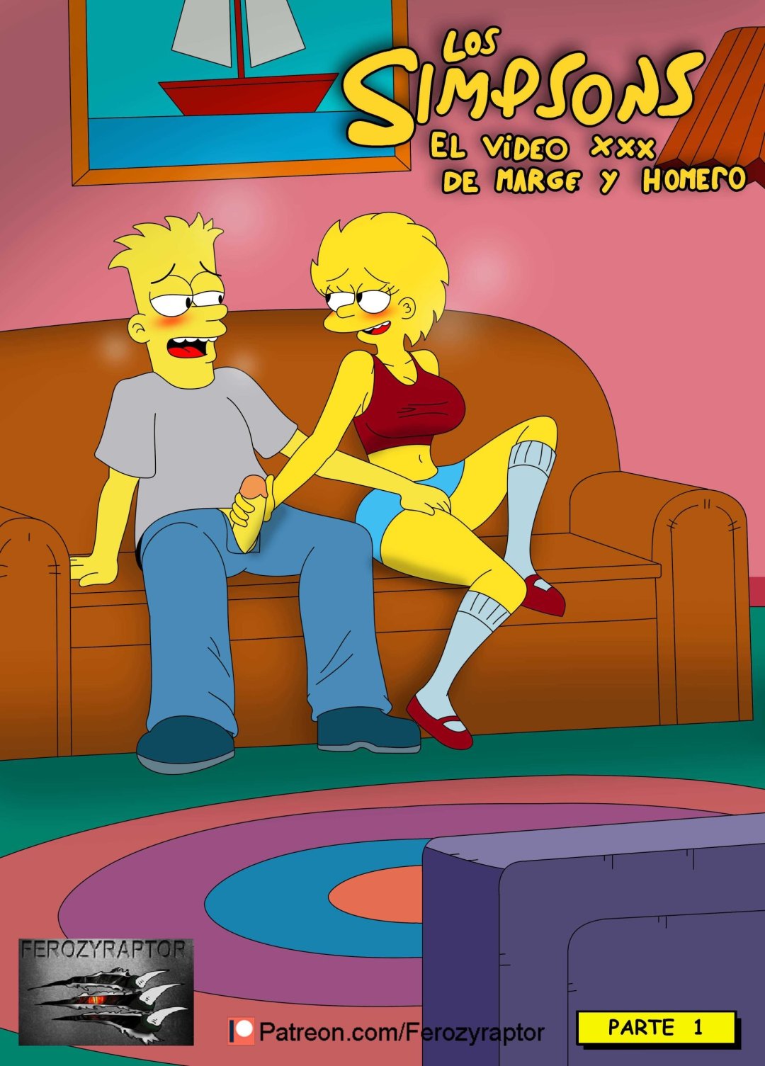 ✅️ Comic Porno El Video XXX De Marge Y Homero - Ferozyraptor | Comics Porno  en Español para Adultos | ComicsFlix.com