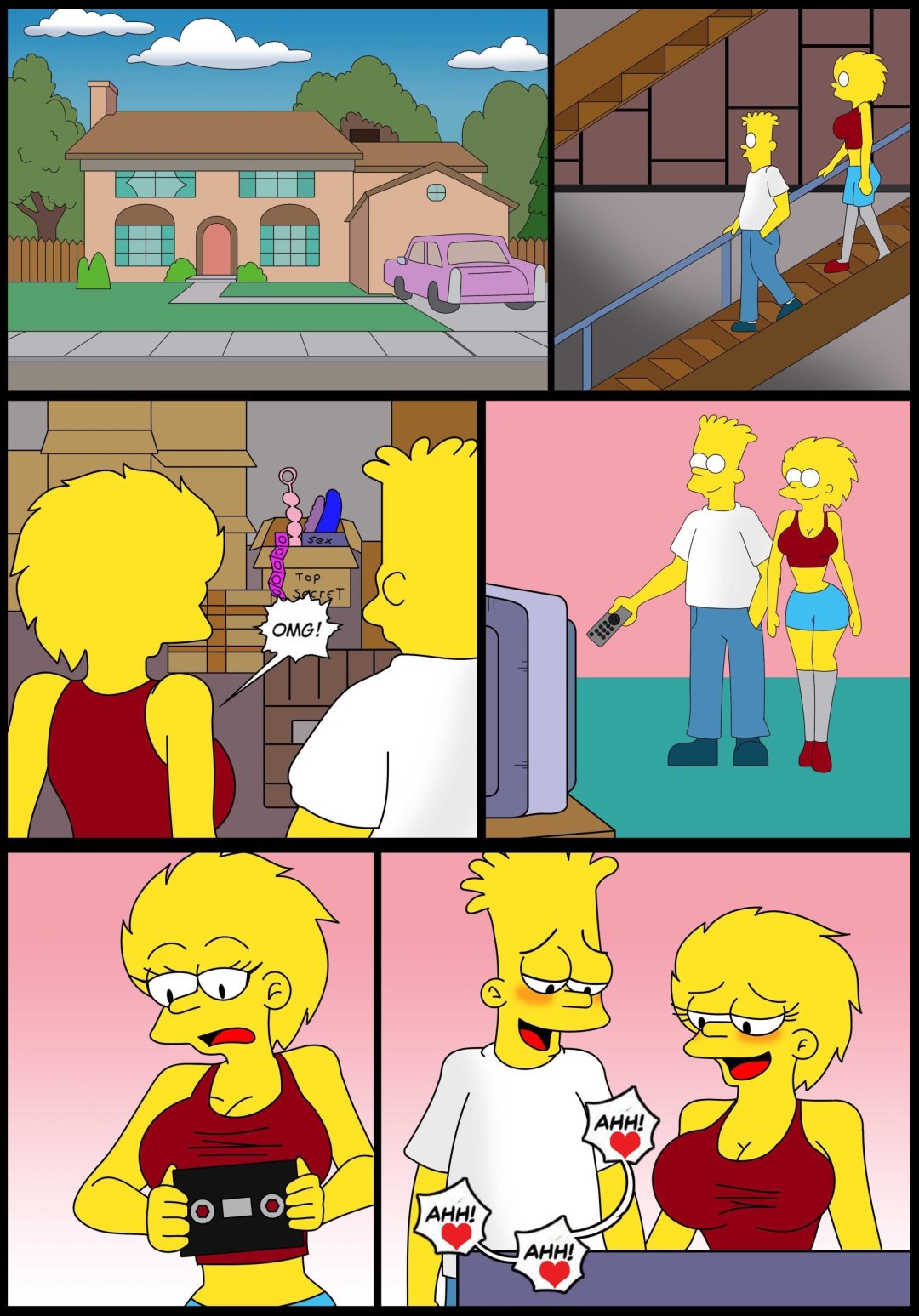 Comic Porno El Video XXX De Marge Y Homero - Ferozyraptor (#2)