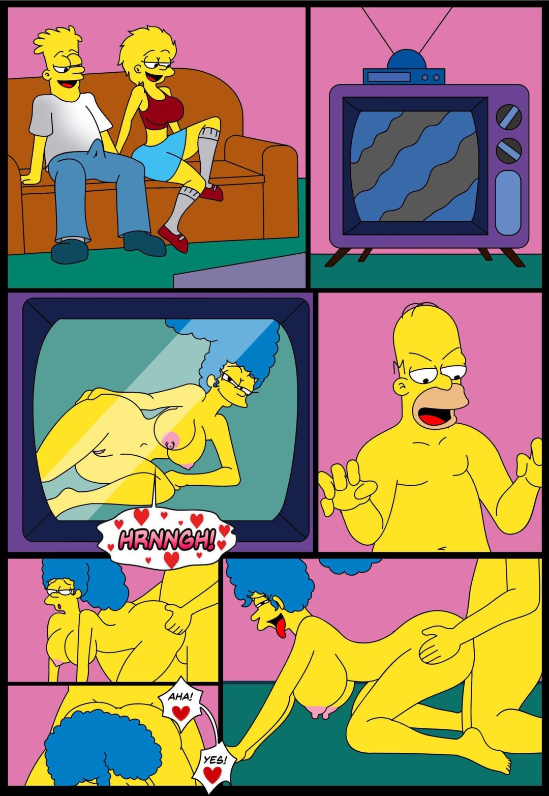 Comic Porno El Video XXX De Marge Y Homero - Ferozyraptor (#3)