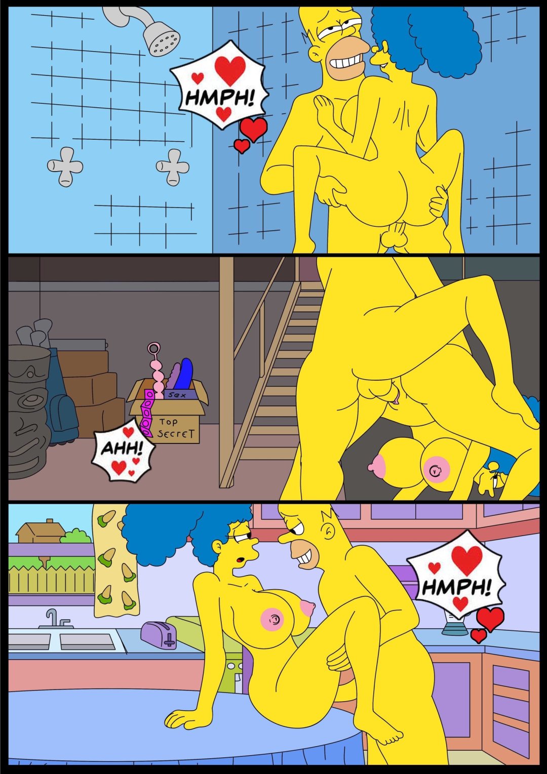 Comic Porno El Video XXX De Marge Y Homero - Ferozyraptor (#4)
