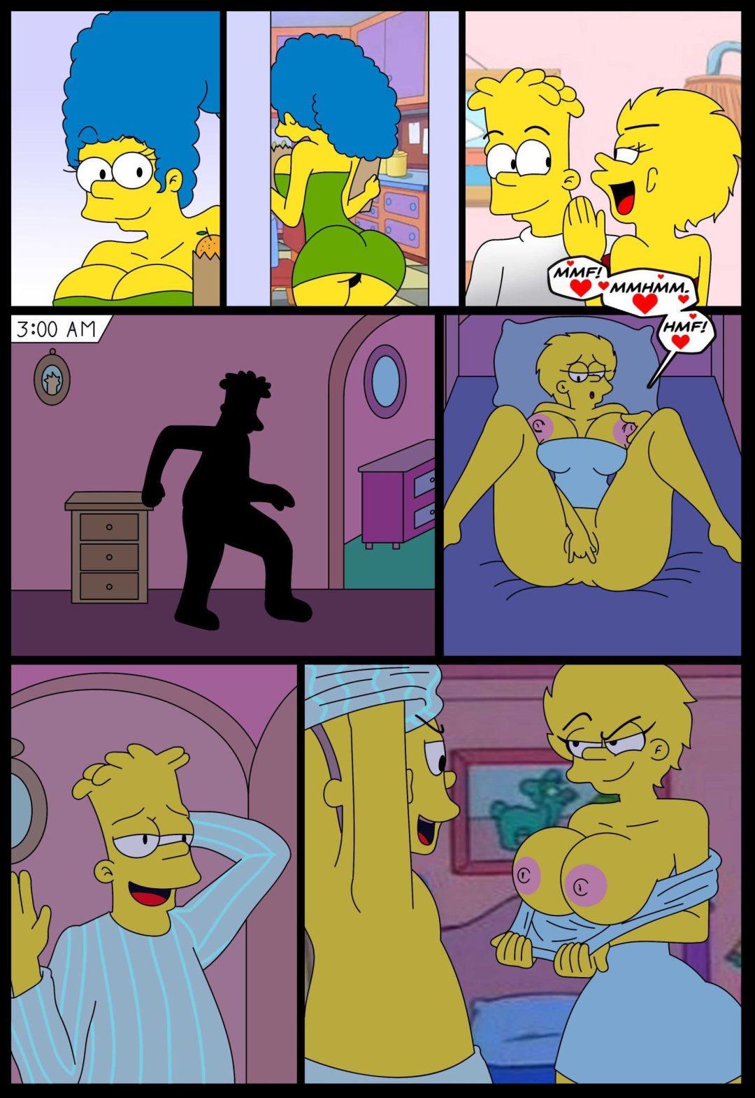 Comic Porno El Video XXX De Marge Y Homero - Ferozyraptor (#7)