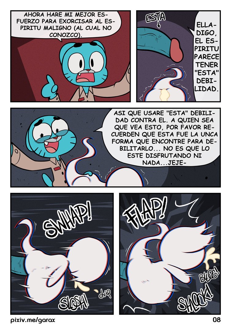 Comic Porno de Gumball Ghost Buster - Garabatoz (#9)